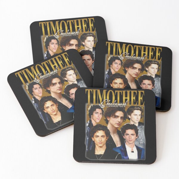 Item preview, Vintage Timothée Chalamet Portrait Collage – Retro Celebrity Fan Art Aesthetic designed and sold by thudoando.