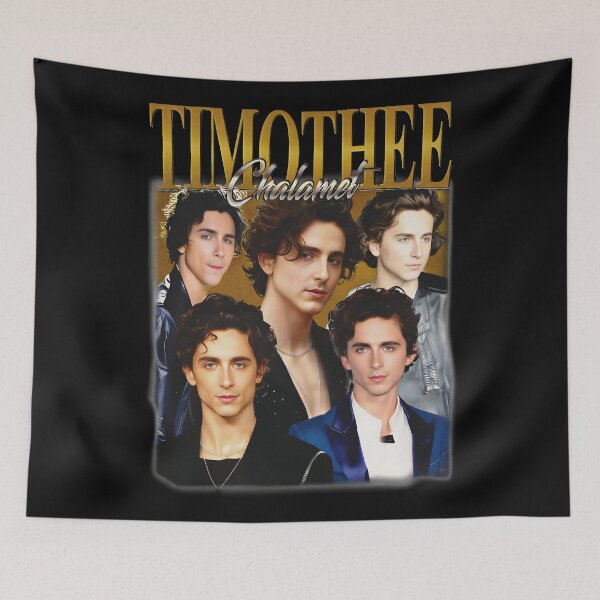 Item preview, Vintage Timothée Chalamet Portrait Collage – Retro Celebrity Fan Art Aesthetic designed and sold by thudoando.