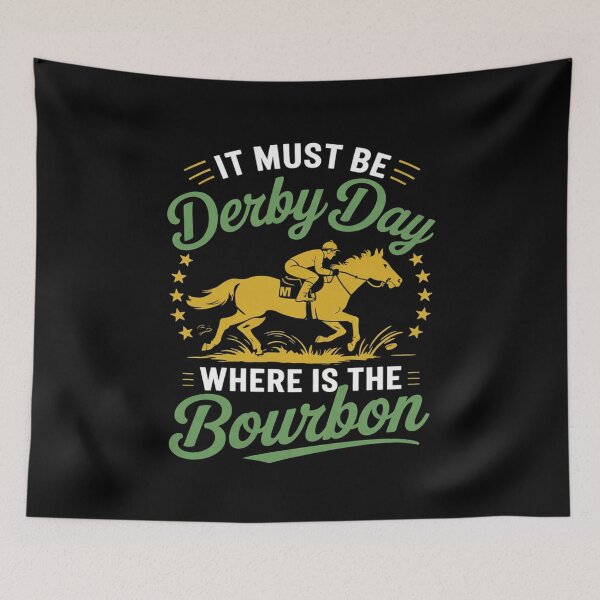 Item preview, Womens Funny Horse Racing It Must Be Derby Day KY Derby Horse  designed and sold by KotexTemu.