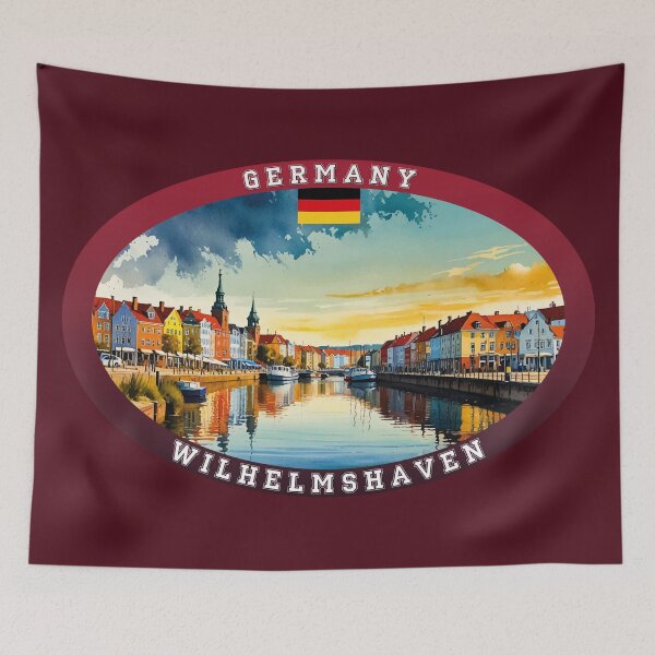 Item preview, Wilhelmshaven Germany Travel designed and sold by Thistle-TShop.