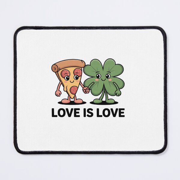 Item preview, Lovers Pizza St Patrick's Day Irish Valentines Day designed and sold by Catharsiscath.