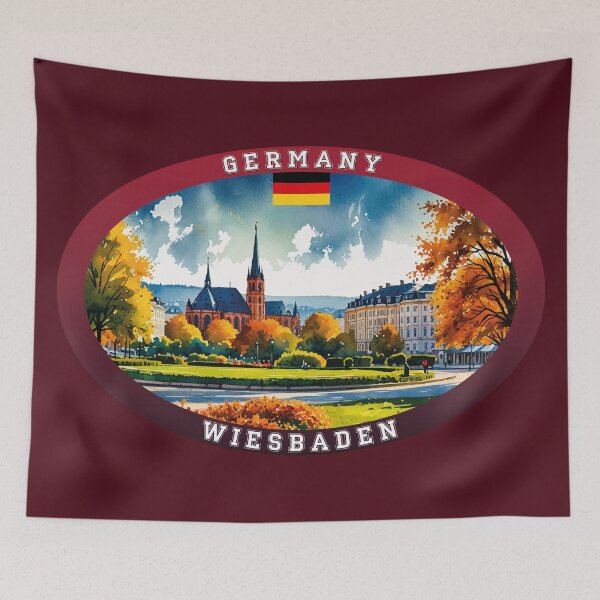 Item preview, Wiesbaden Germany Travel designed and sold by Thistle-TShop.