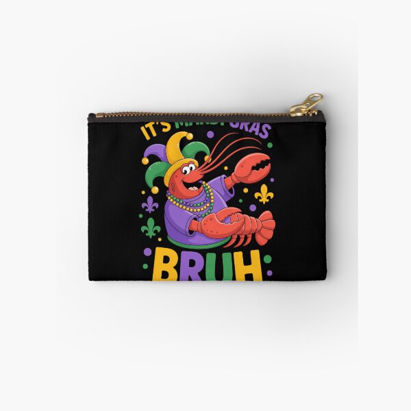 Item preview, Its Mardi Gras Bruh Crayfish Dab Jester Beads Boys designed and sold by cosmicncozyS.