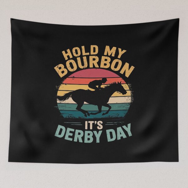 Item preview, Womens Hold my Bourbon It's Derby Day Kentucky Horse Racing  designed and sold by KotexTemu.