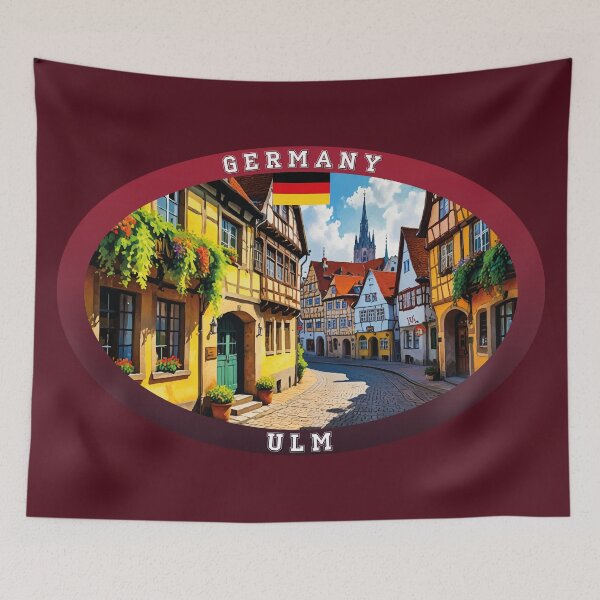 Item preview, Ulm Germany Travel designed and sold by Thistle-TShop.