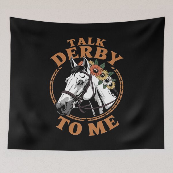 Item preview, Womens Talk Derby To Me Funny Horse Racing Horse Lovers Mint Julep designed and sold by KotexTemu.