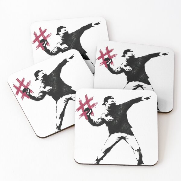 Item preview,     Urban Street Art Stencil Hashtag Activist - Graffiti Social Media Protest Graphic designed and sold by AdyKurniawan.