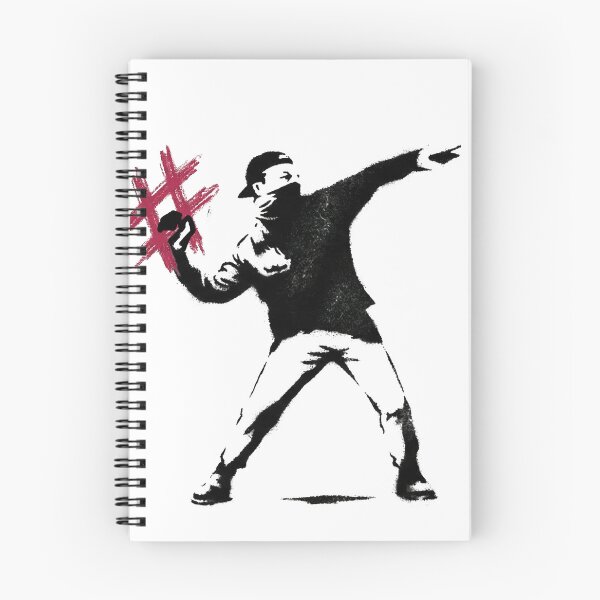 Item preview,     Urban Street Art Stencil Hashtag Activist - Graffiti Social Media Protest Graphic designed and sold by AdyKurniawan.
