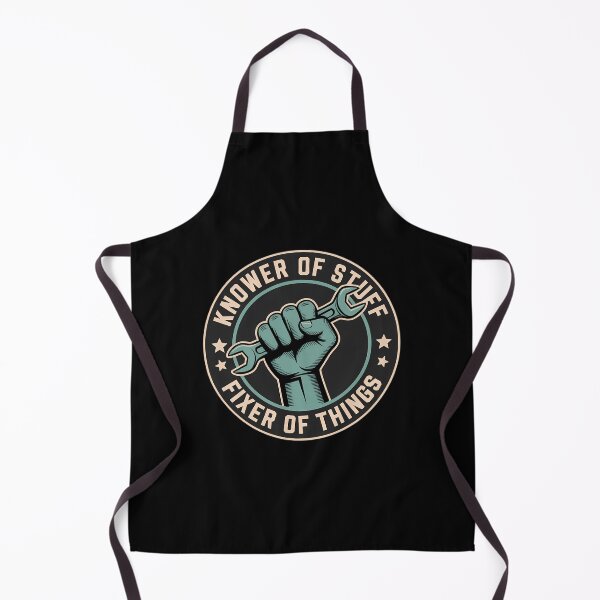 Item preview, Knower of Stuff Fixer of Things Dad Mechanic Handyman designed and sold by cosmicncozyS.