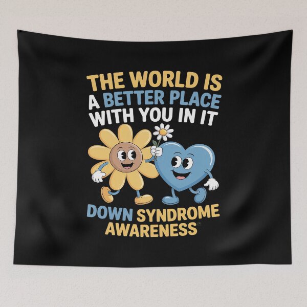 Item preview, Motivational World Down Syndrome Day 321 Awareness Trisomy designed and sold by Catharsiscath.