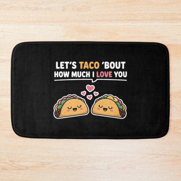 Item preview, Let_s Taco Bout How Much I Love You Valentine_s Day Cute Pun designed and sold by cosmicncozyS.