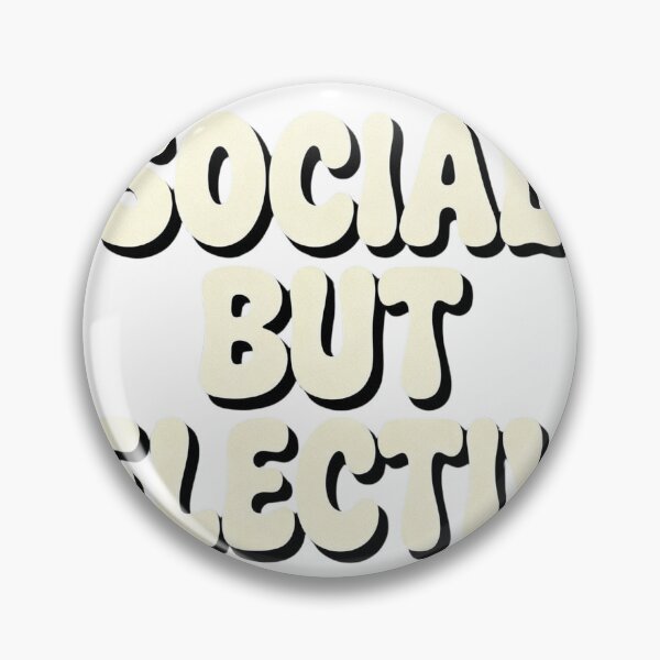 Item preview, Social But Selective Thought Design designed and sold by heerak009.