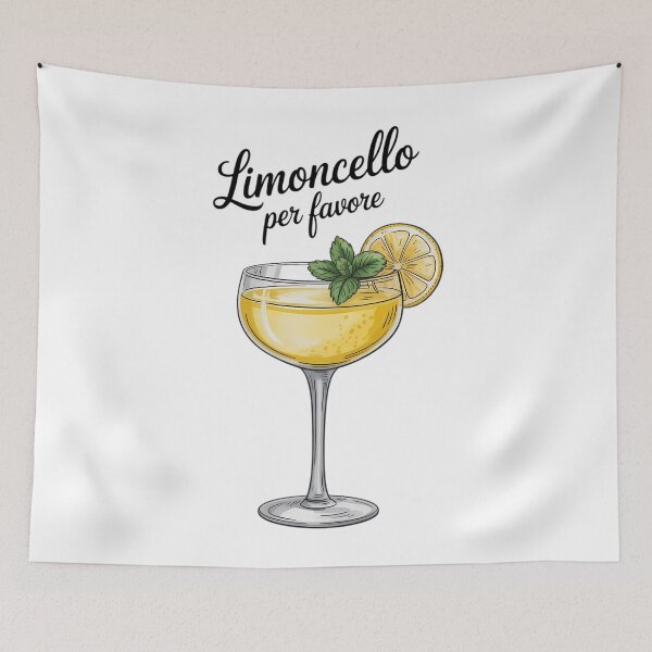 Item preview, Limoncello Per Favore Italy Italian Lemon designed and sold by cosmicncozyS.