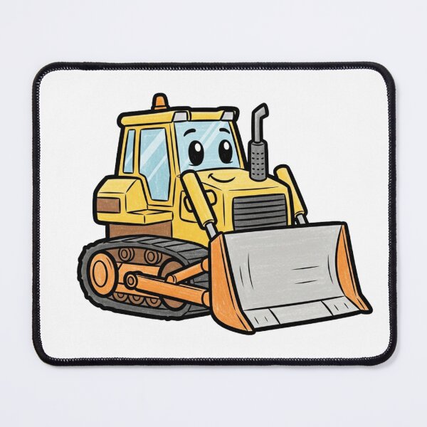 Item preview, Cute Build Dozer Cartoon designed and sold by 4AGift.