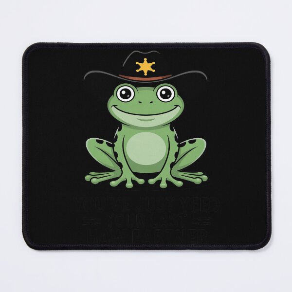 Item preview, Country Rodeo Cowgirl Western Sheriff Toad Funny Cowboy Frog designed and sold by genkihikki.