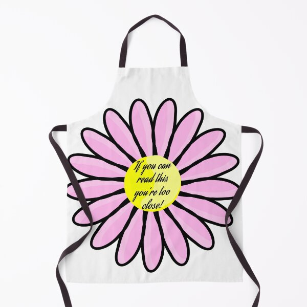 Item preview, If You Can Red This You're Too Close - Pink Flower  designed and sold by cherrynat1.