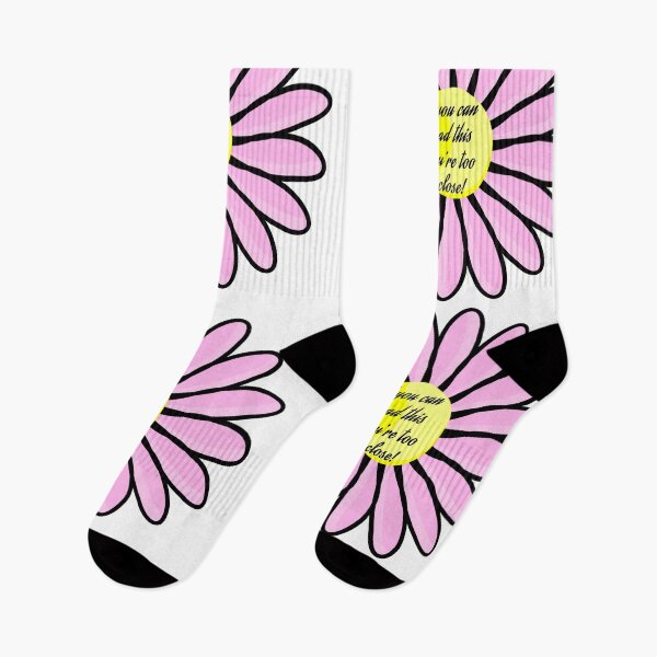 Item preview, If You Can Red This You're Too Close - Pink Flower  designed and sold by cherrynat1.