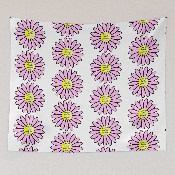 Item preview, If You Can Red This You're Too Close - Pink Flower  designed and sold by cherrynat1.