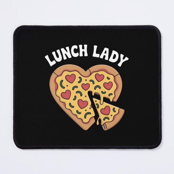 Item preview, Lunch Lady Pizza Heart School Cafeteria Worker Valentine designed and sold by cosmicncozyS.