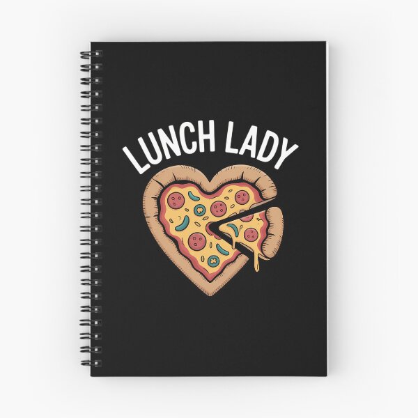 Item preview, Lunch Lady Pizza Heart School Cafeteria Worker designed and sold by cosmicncozyS.