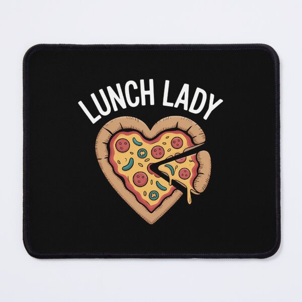 Item preview, Lunch Lady Pizza Heart School Cafeteria Worker designed and sold by cosmicncozyS.