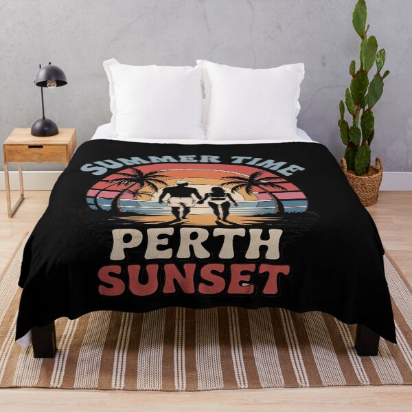Item preview, Couple Summer Time Together Perth Sunset Beach designed and sold by genkihikki.