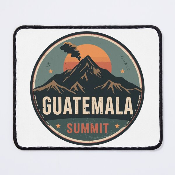 Item preview, Guatemala Volcano Summit Badge | Travel Adventure Hiking Emblem designed and sold by Globalcitytees.