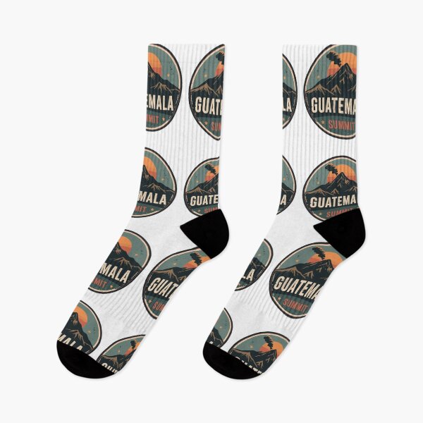 Item preview, Guatemala Volcano Summit Badge | Travel Adventure Hiking Emblem designed and sold by Globalcitytees.