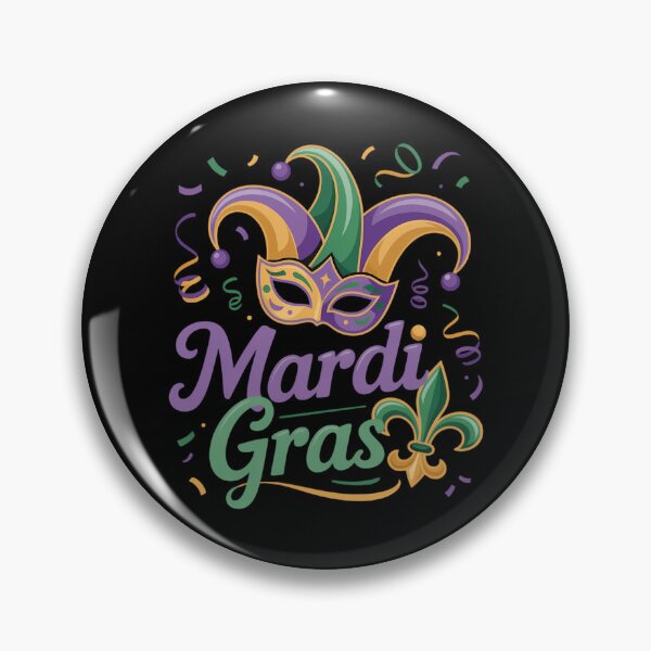 Item preview, Mardi Gras Mask Jester Hat Colorful Carnival Party designed and sold by cosmicncozyS.