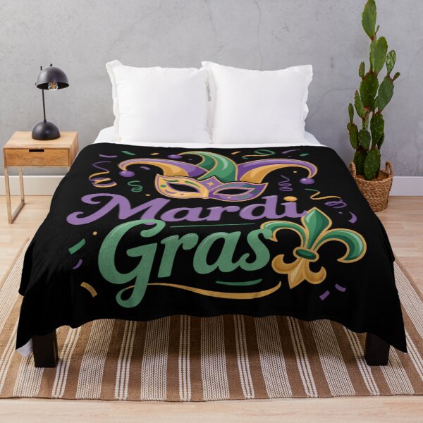 Item preview, Mardi Gras Mask Jester Hat Colorful Carnival Party designed and sold by cosmicncozyS.