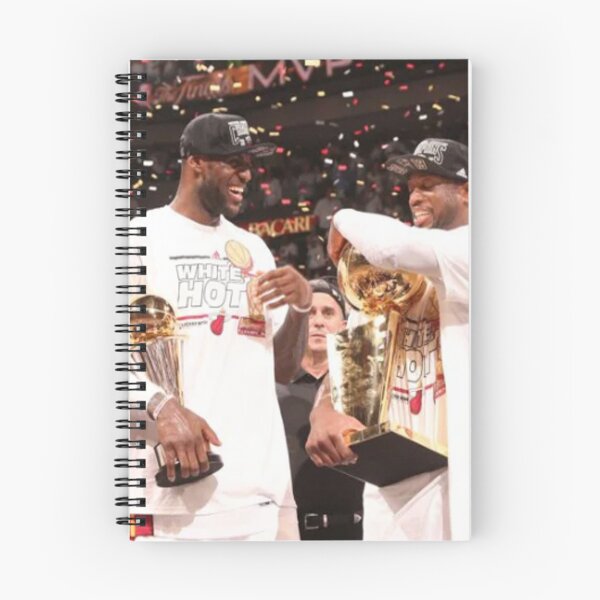 Item preview, Dwyane Wade and LeBron James won consecutive championships together with the Heat in 2012 and 2013. designed and sold by AshleyConnelly.