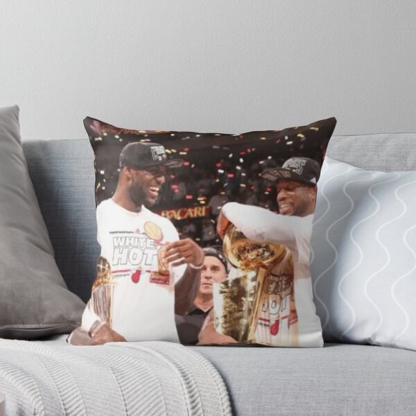 Item preview, Dwyane Wade and LeBron James won consecutive championships together with the Heat in 2012 and 2013. designed and sold by AshleyConnelly.