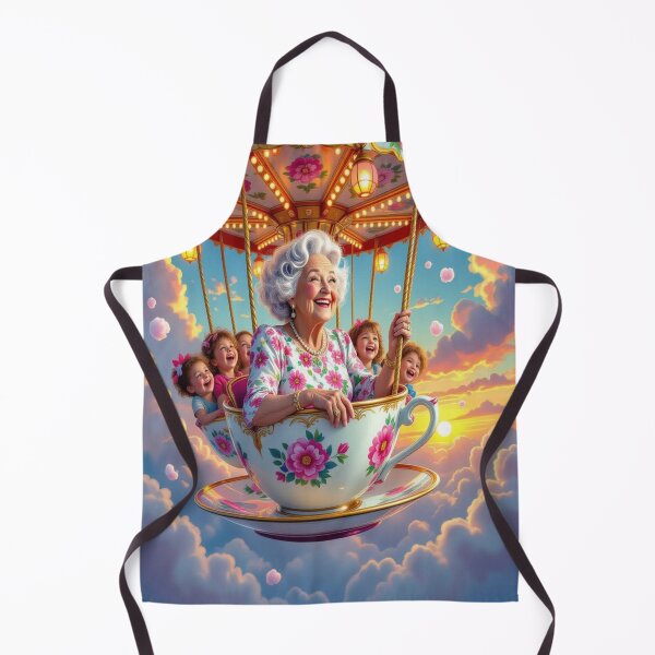Item preview, Teacup Carousel & Cloud Joy – Never too old for magic, laughter and a bit of adventure designed and sold by FotoworldEdel.