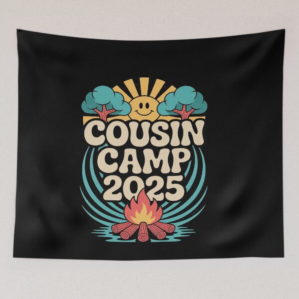 Item preview, Cousin Camp 2025 Summer Vacation Trip Matching Family designed and sold by genkihikki.