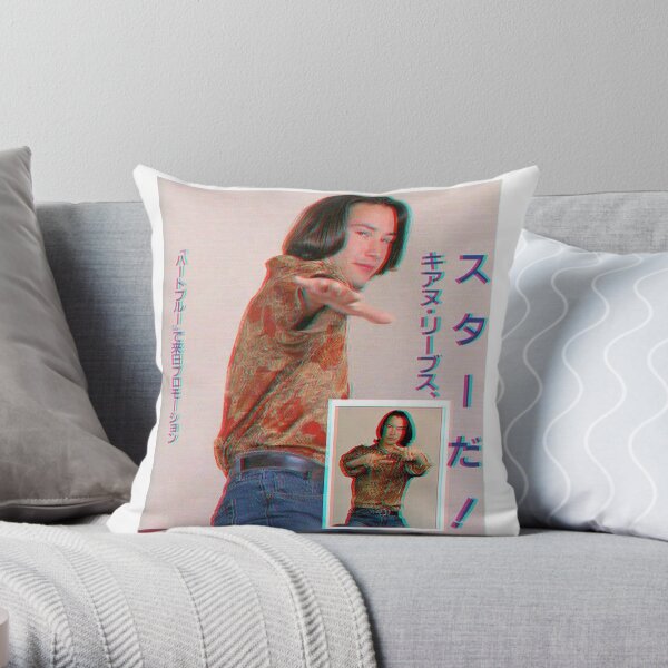 KeanU ReEves Throw Pillow