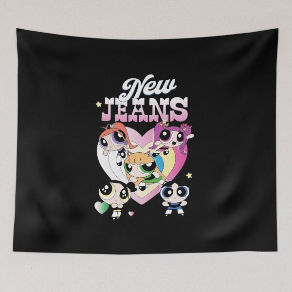 Item preview, Powerpuff S New Jeans K-Pop Mashup  designed and sold by fausadney.