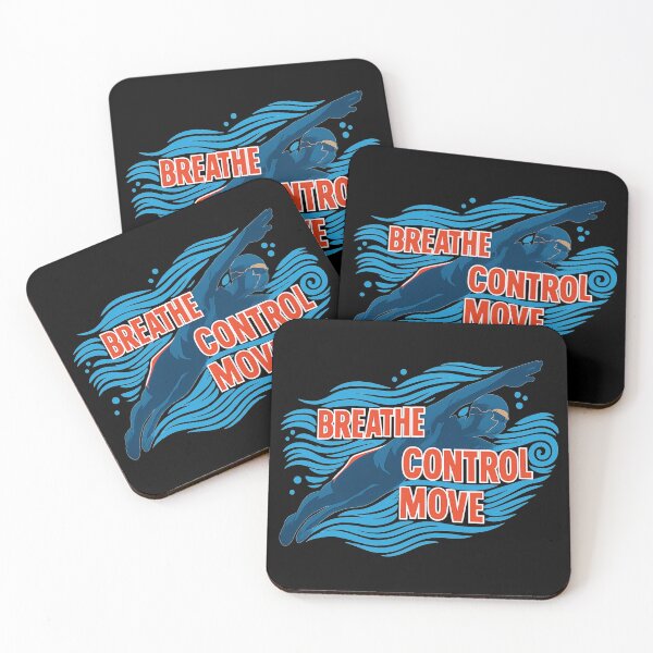 Item preview, Swimmer Underwater - Breathe Control Move - Dynamic Sports Illustration designed and sold by MKreative Studio.