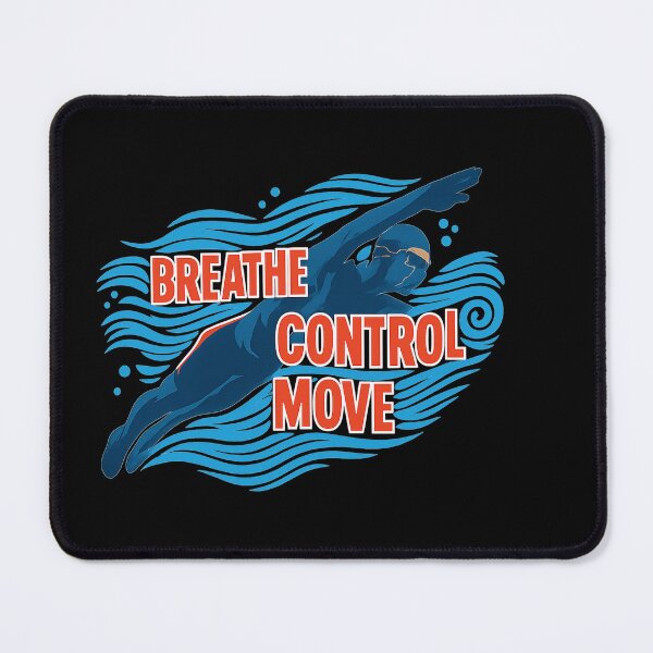 Item preview, Swimmer Underwater - Breathe Control Move - Dynamic Sports Illustration designed and sold by MKreative Studio.