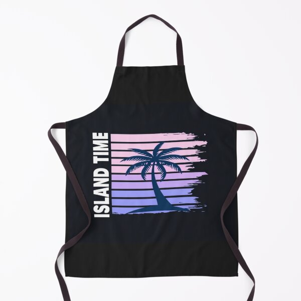 Item preview,  Retro Island Time Palm Tree Sunset – Tropical Beach Vibes Summer Vacation Aesthetic Graphic Tee designed and sold by Bright Nest Studio.
