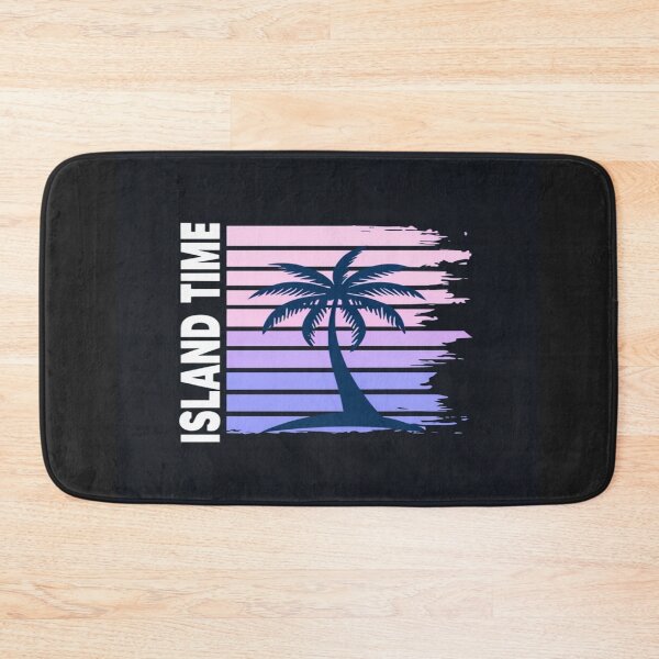 Item preview,  Retro Island Time Palm Tree Sunset – Tropical Beach Vibes Summer Vacation Aesthetic Graphic Tee designed and sold by Bright Nest Studio.
