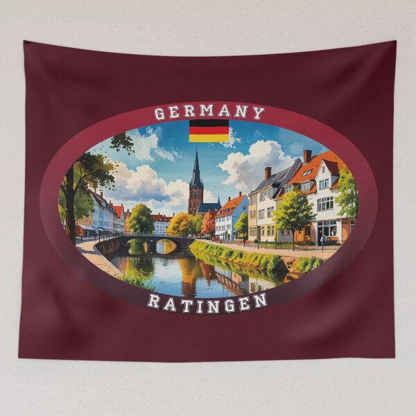 Item preview, Ratingen Germany Travel designed and sold by Thistle-TShop.