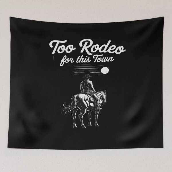 Item preview, Cowboy Too Rodeo For This Town Country Western Men Dad designed and sold by ProudForFunny.