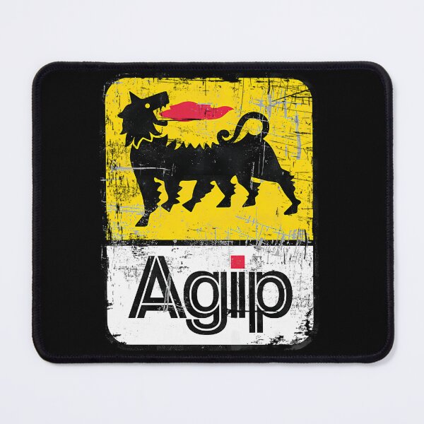 Item preview, Agip Lubricants 1968  1998 Distressed Version  designed and sold by JORDATRUJILLO.