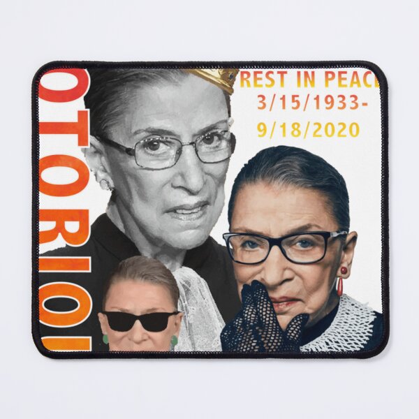 Item preview, Notorious RBG Queen Collage Oversized Feminist Hip Hop Parody Artwork designed and sold by BugliSiwes.