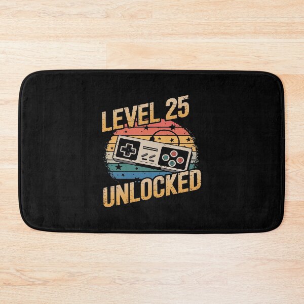 Item preview, 25th Birthday Gaming Level 25 Unlocked  designed and sold by joyouartArt.