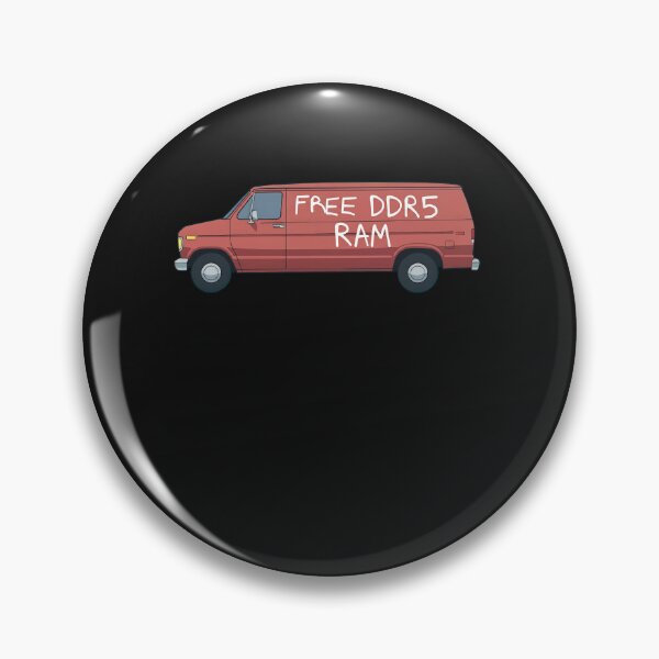 Item preview, Free DDR5 Ram Tech Meme Van Graphic designed and sold by elderberry.