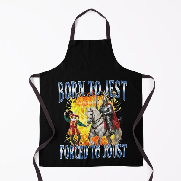 Item preview, Born To Jest Forced To Joust Medieval Art designed and sold by elderberry.