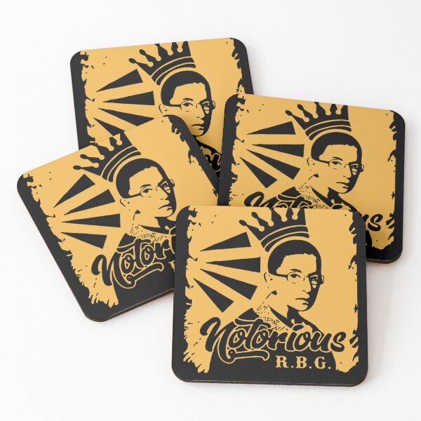 Item preview, Notorious RBG Retro Vintage Crown Feminist Political Street Art designed and sold by TrotterToma.