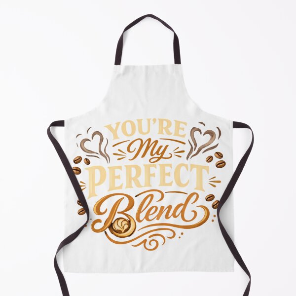 Item preview, You're My Perfect Blend Coffee Lover Couple Valentine Typography Cafe Gift designed and sold by GiftsForge.