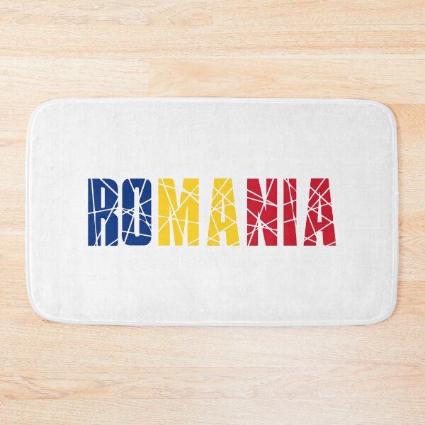 Item preview, Romania European Flag Typography Design | Patriotic Romania Pride Art designed and sold by Globalcitytees.